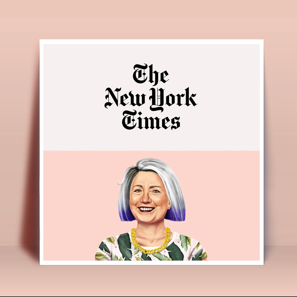 New York Times - Hillary Clinton Portrait
